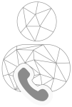 Icon Persönlicher Ansprechpartner Telefon Mensch